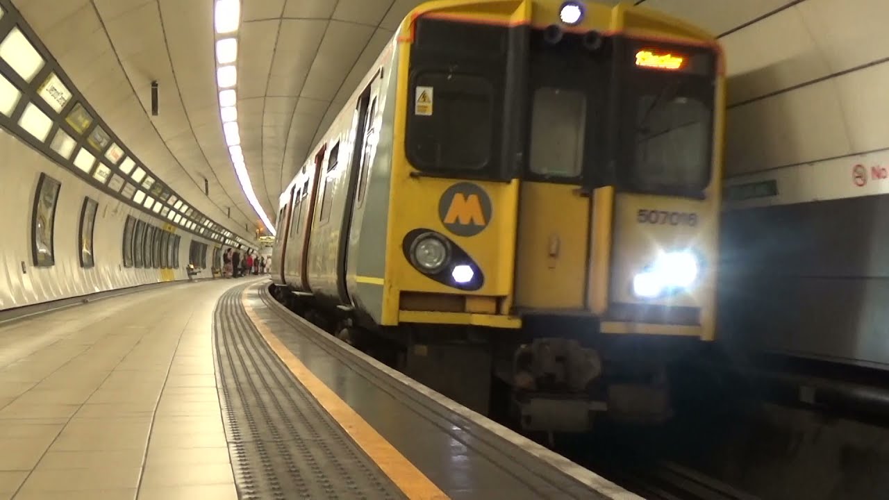 Trains on the Merseytravel Network