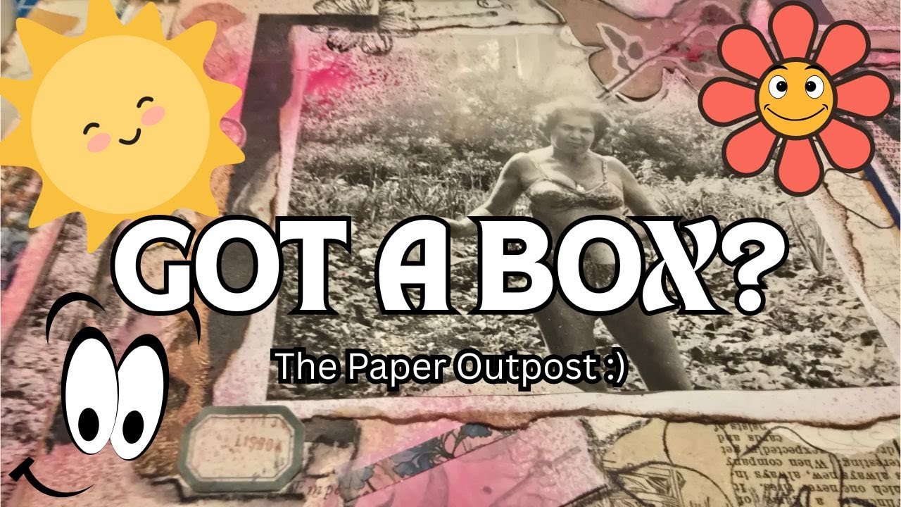 GOT A BOX?!  Let's Craft!   The Paper Outpost!