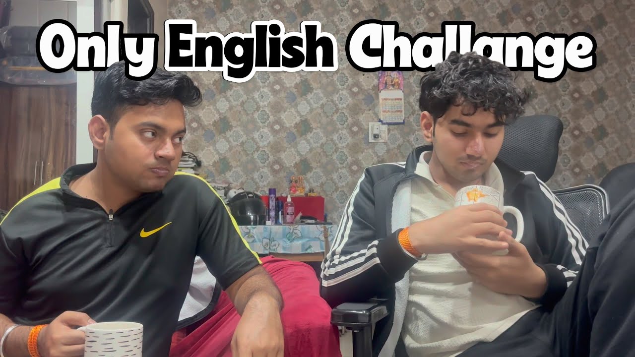 when DESI try ENGLISH speaking challenge🤣