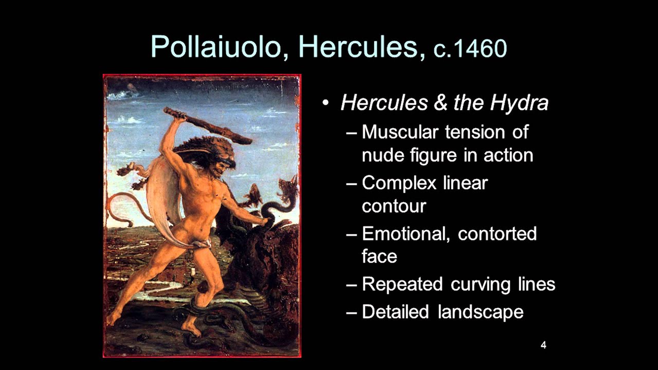 ARTH 4037 Antonio del Pollaiuolo (also Pollaiolo)