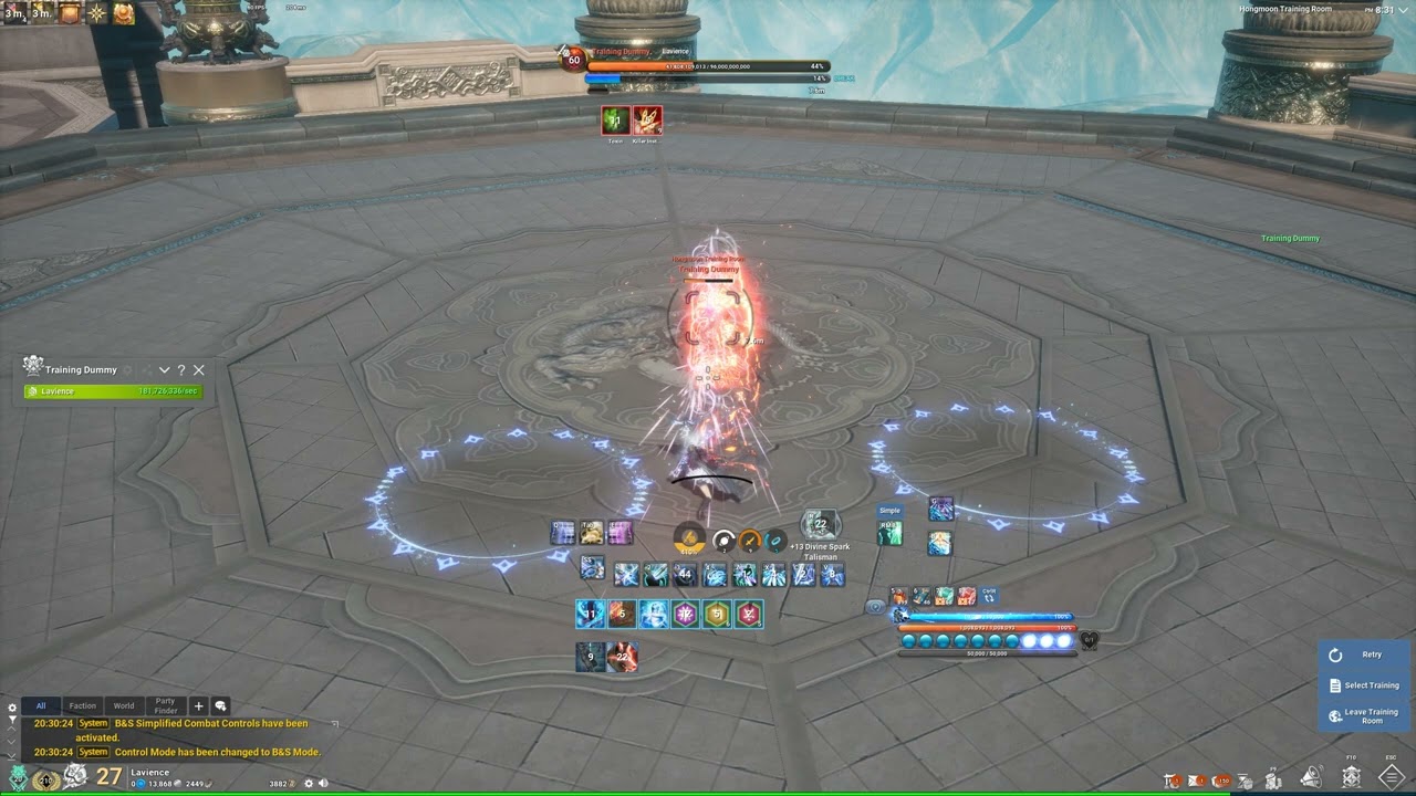 Blade & Soul NA - Wind Archer Parse (Pre 08/31/2022 buff) at 200ms
