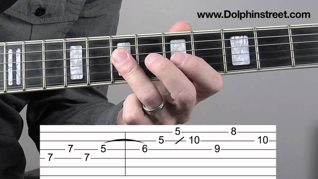 Billy Gibbons style lick