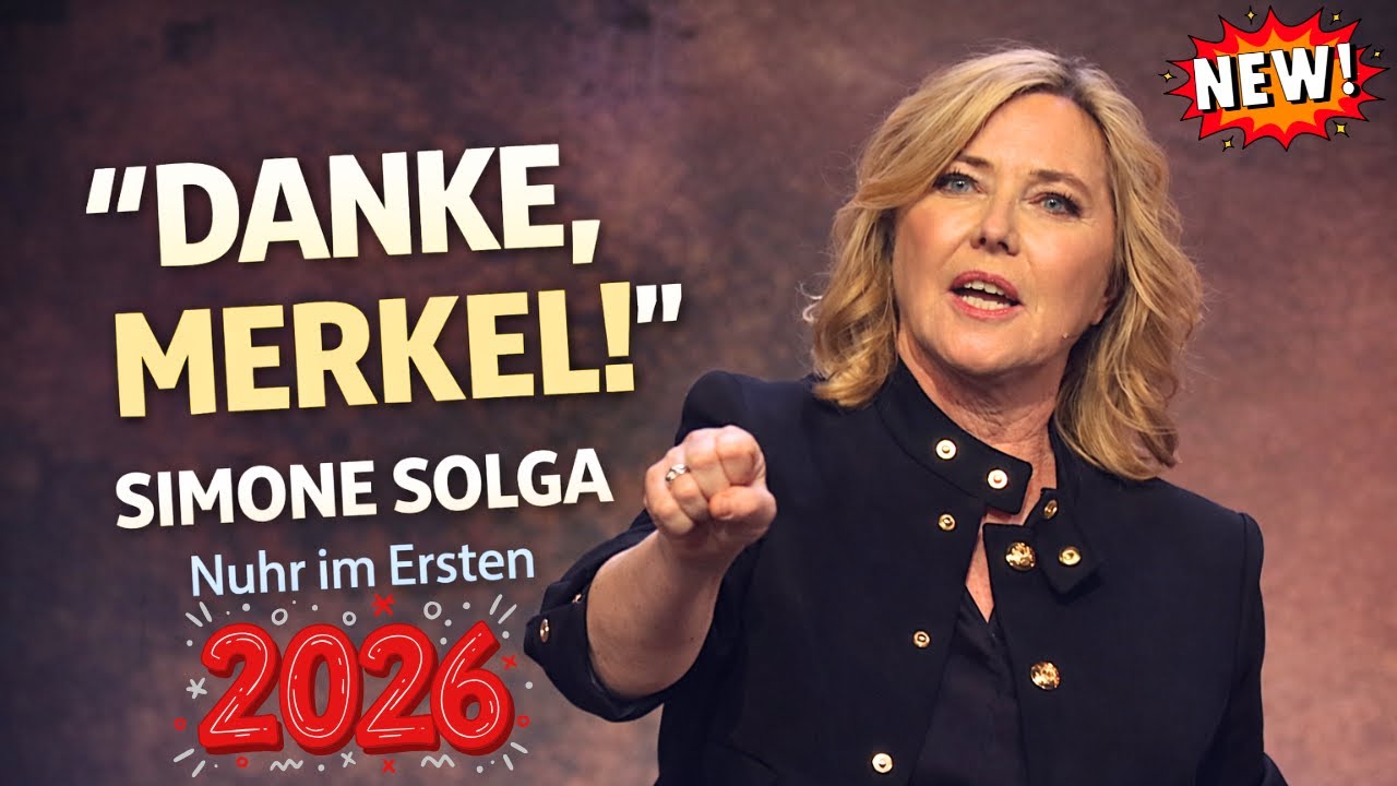 Simone Solga | Danke, Merzel! - Nuhr im Ersten 2026 | Vom 16.01.2026