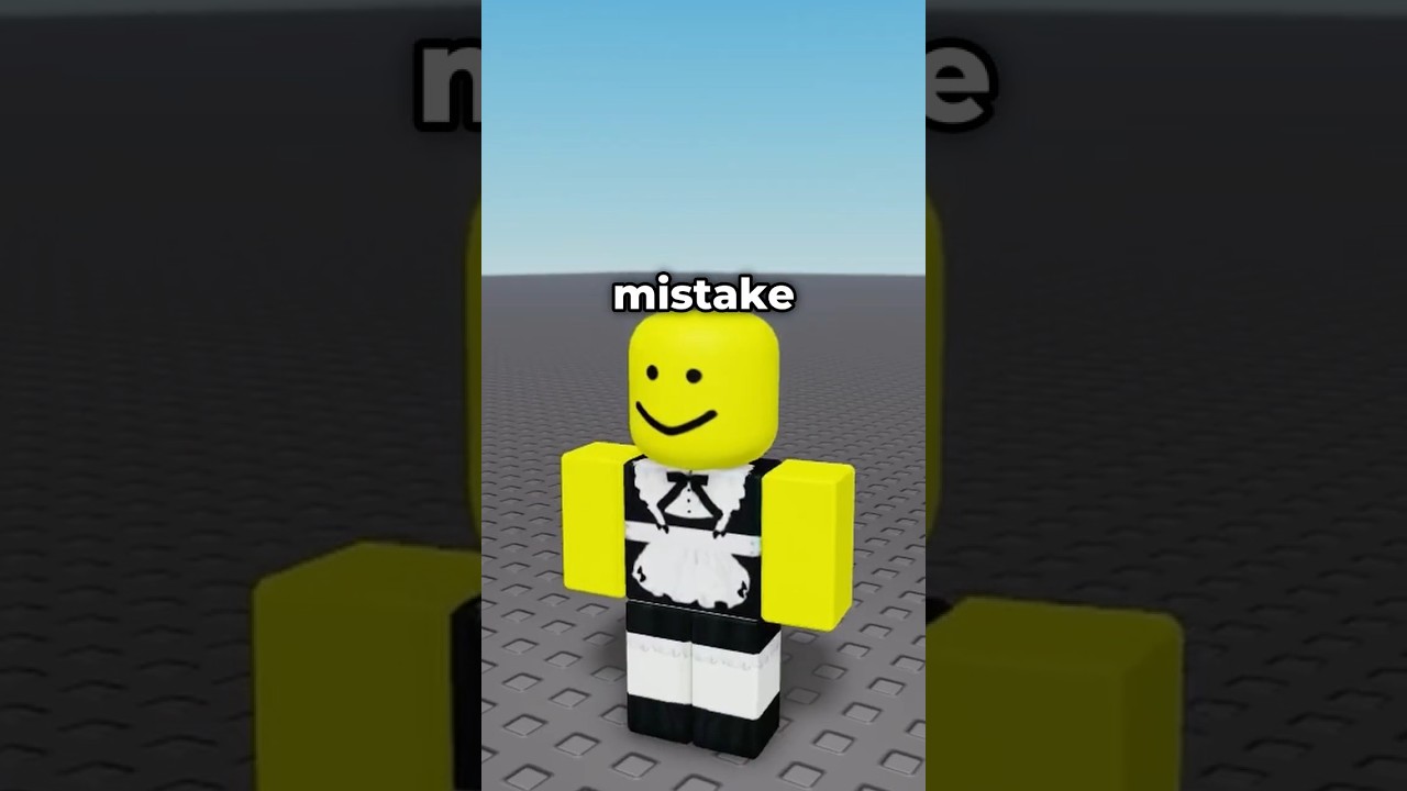 I made a mistake