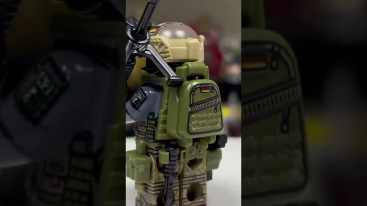 Lego minifigure tentara Jerman😁