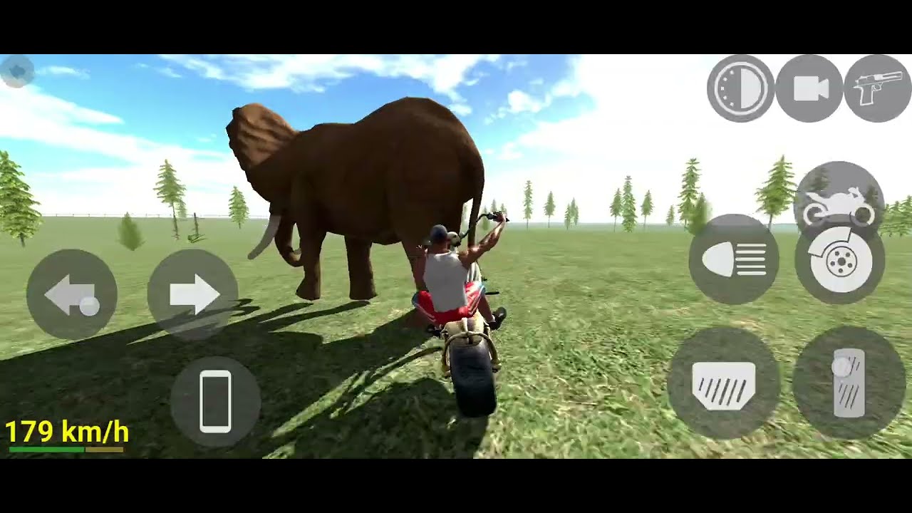 Franklin Gaya Jurassic Park 🦕🌴 Bike Drive  😱 Police station 👮 Indian Bike Driving 3D ✨ Gameplay 🎮