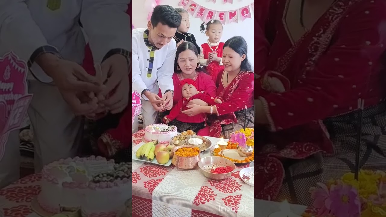 Weaning ceremony ✨️ aaja temilay aana khawne....❤️