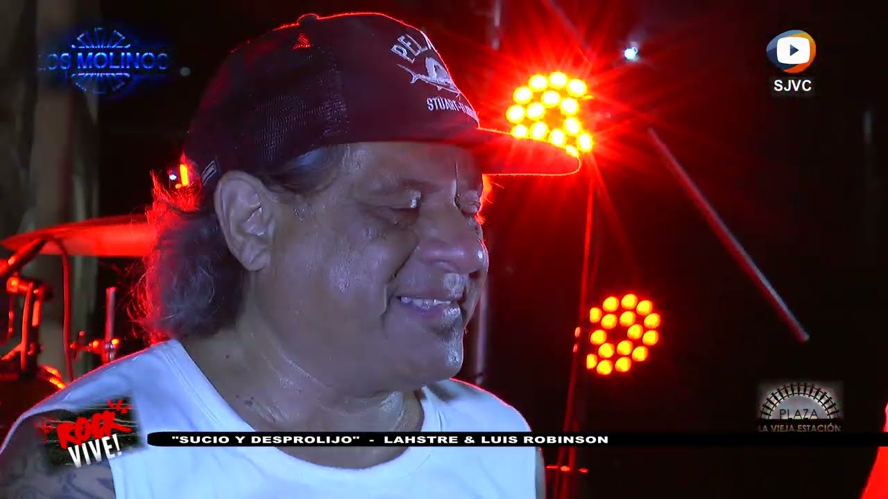 Luis Robinson en la 1ª Edición del Rock Vive en Los Molinos