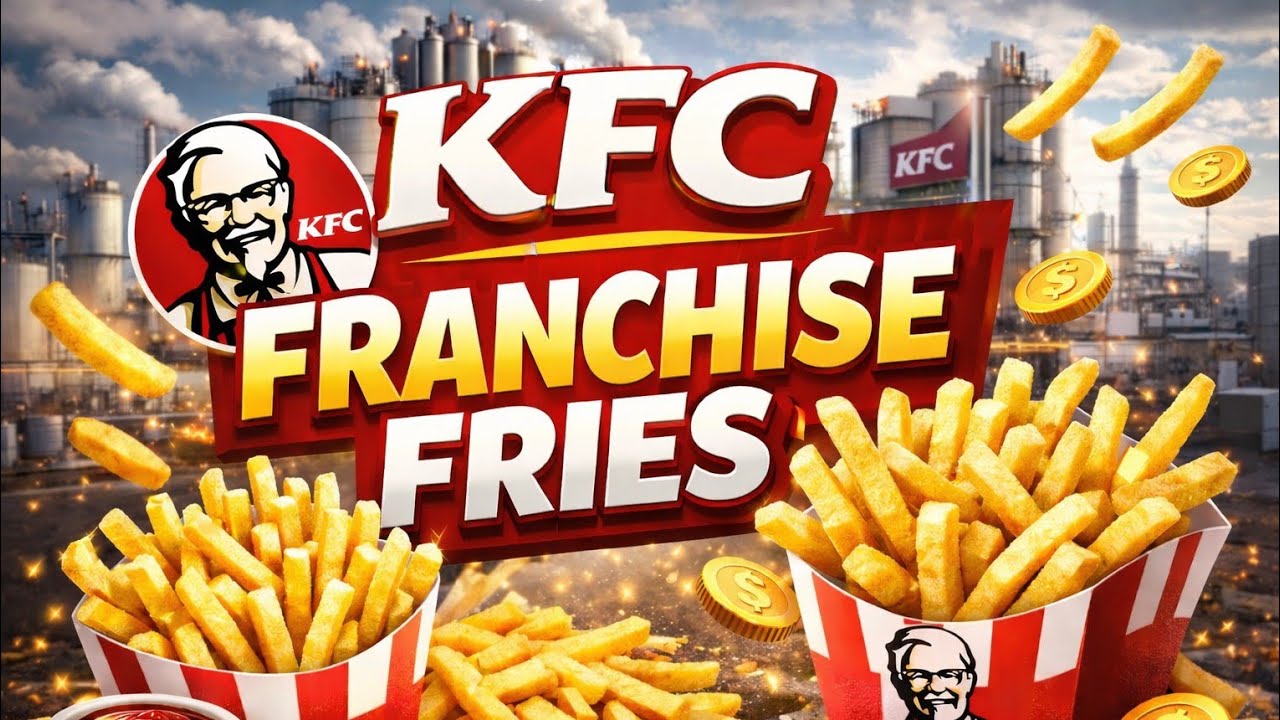 How KFC Makes Perfect French Fries | Inside the Factory#French Fries#KFC Factory.   