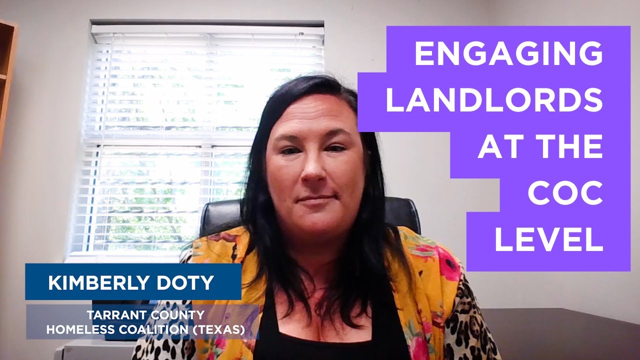 HOMELESSNESS RESPONSE: engaging landlords at the CoC level