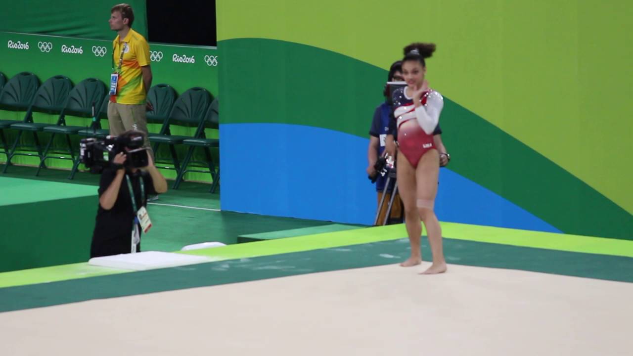 Lorrane dos Santos UB / Lauren Hernandez FX Rio 2016 TF