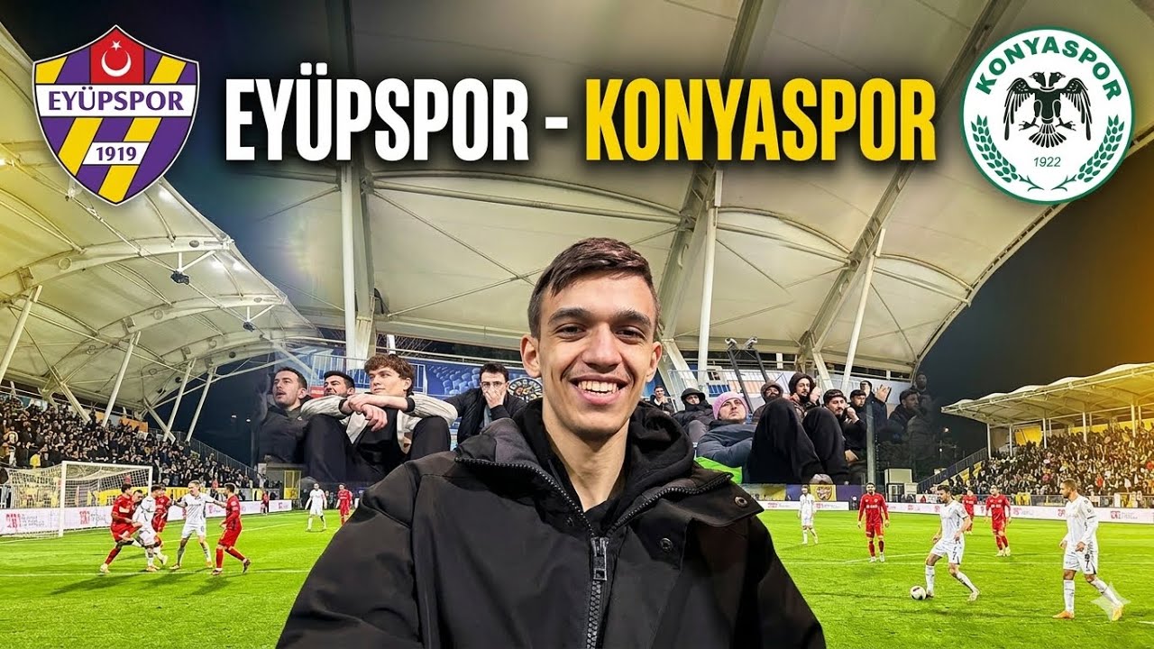 EYÜPSPOR MAÇINA GİTTİM PENALTI KAÇTI İNANILMAZ (Eyüpspor 0-1 Konyaspor) #ekfc #viralvideo #kesfet 