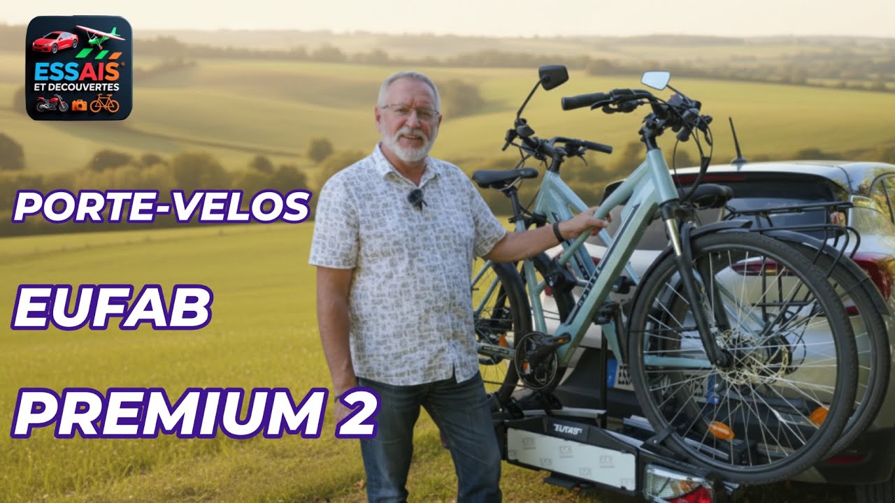 installation du porte-vélo EUFAB Premium 2