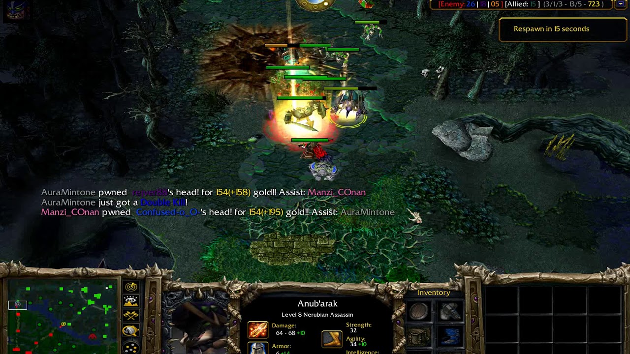 Warcraft 3 Dota Lion (Demon Witch)  ''BestMurlocPlay '