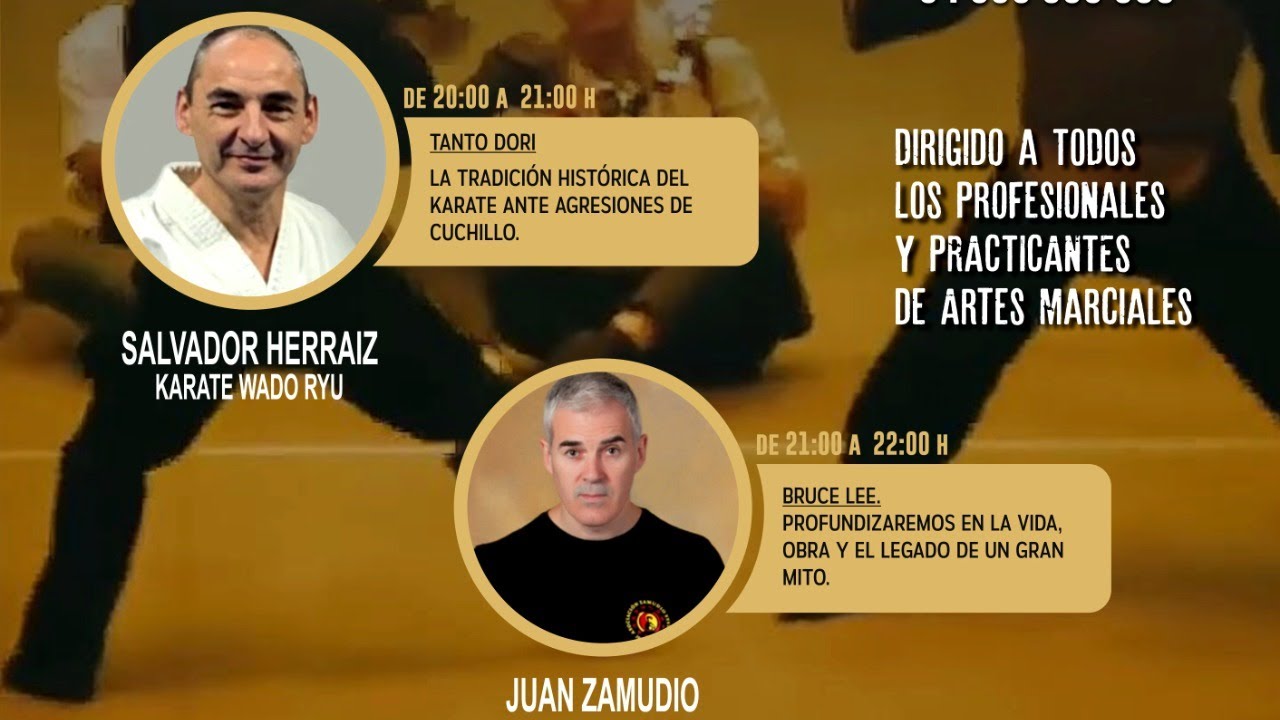 5ª CONFERENCIAS  TANTO DORI Y JEET KUNE DO sobre el legado y vida de Bruce Lee