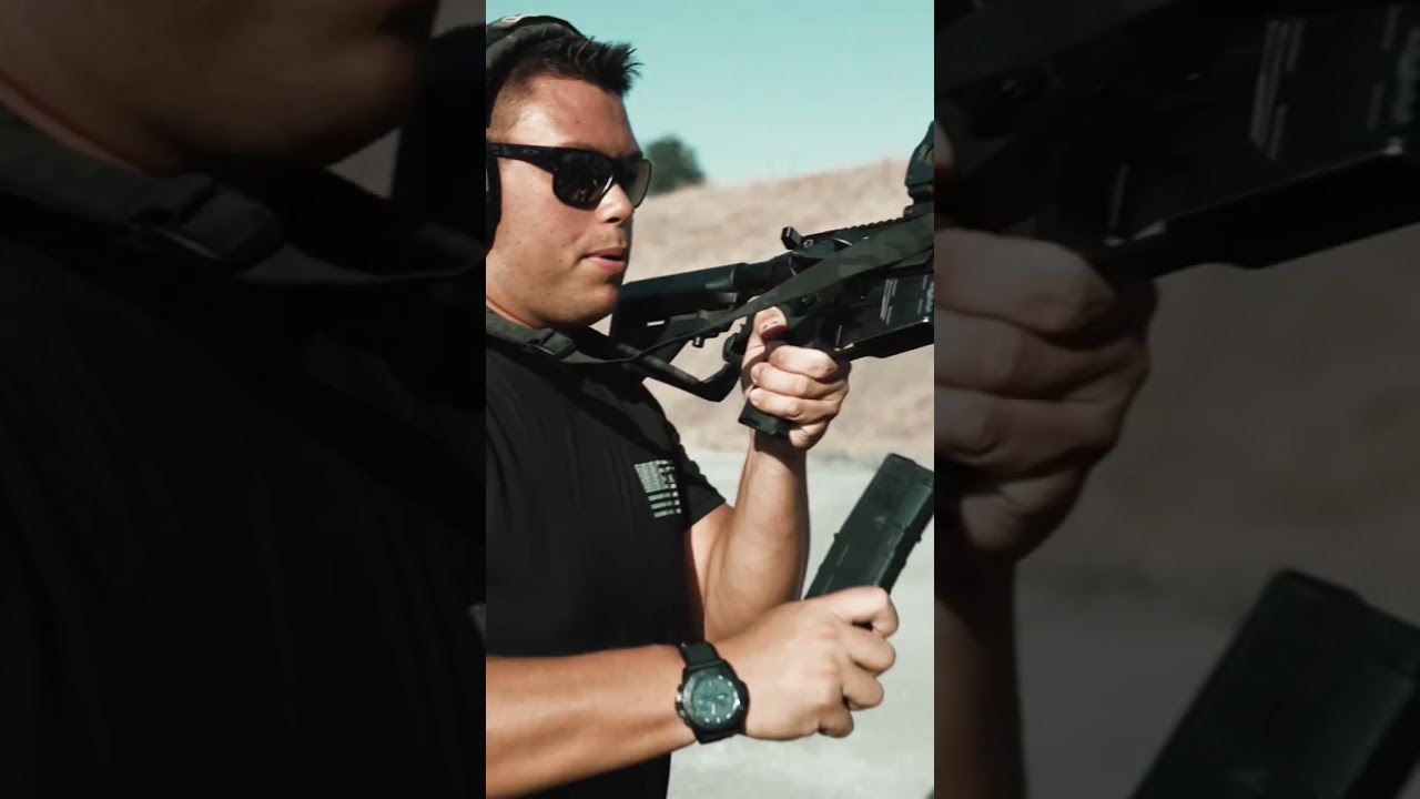 SUMMARIZED: Reloading an AR with a magazine from the belt