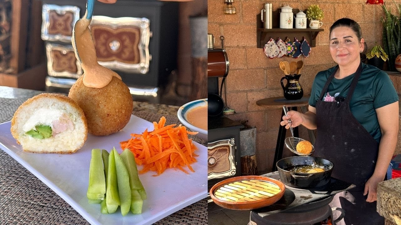 Bolitas de Arroz Rellenas - Abril Mes del Niño - La Herencia de las Viudas