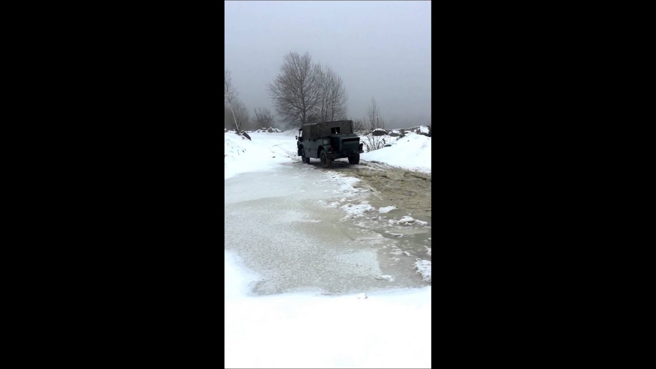 Saurer 4MH im Eis