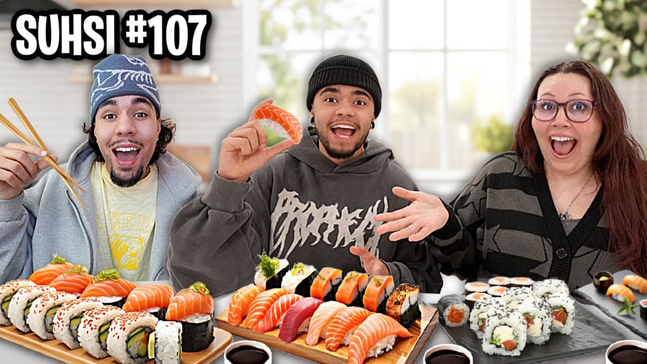 LAST TO STOP EATING SUSHI WINS!! | Vlogmas Day #14