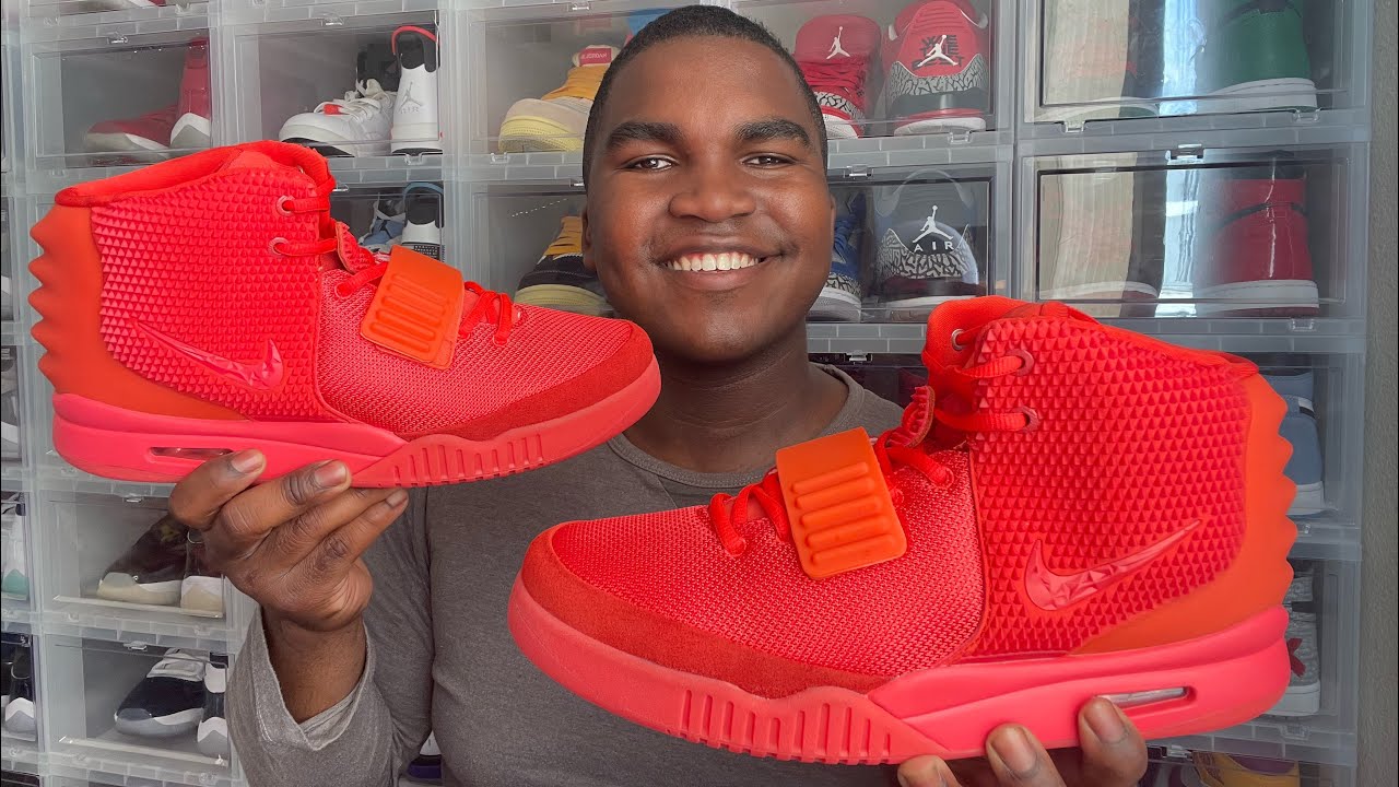 (UA/REPLICA) AIR YEEZY 2 &ldquo;RED OCTOBER&rdquo; | HOTSNEAKER | UNBOXING