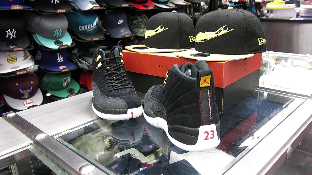 Nike Air Jordan Retro 12 - Reverse Taxi, at Street Gear - Hempstead NY