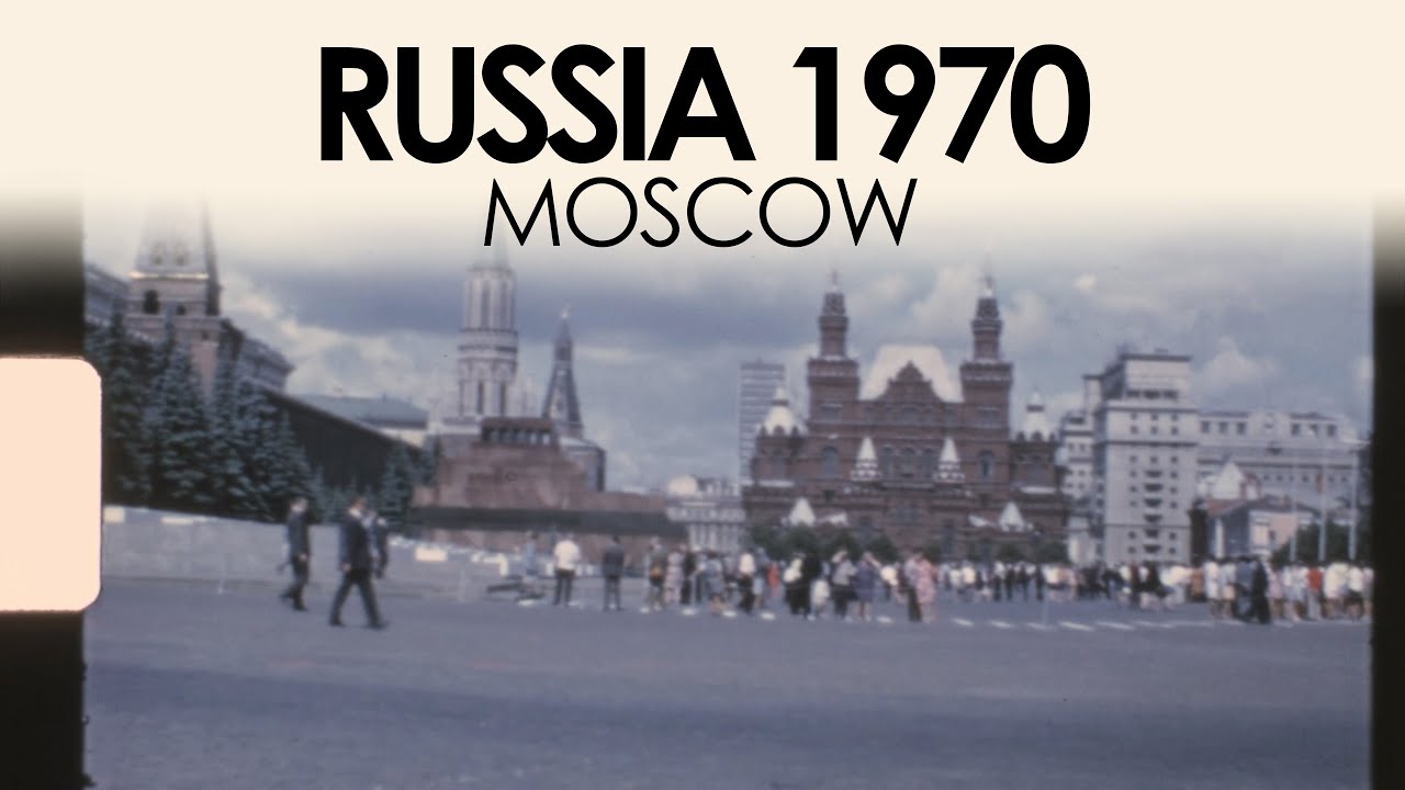 Archive footage of Moscow in the 1970s | Russia Super 8 home movie film