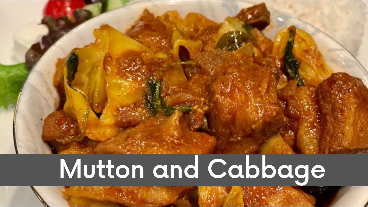 Mutton & Cabbage (Breast Mutton) | #muttonandcabbage #breastmutton #perimaskitchen