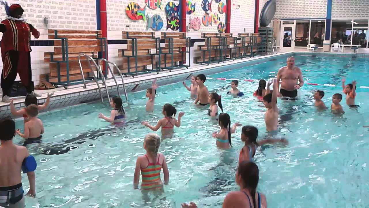 Swingpieten in zwembad de Wisselslag 2