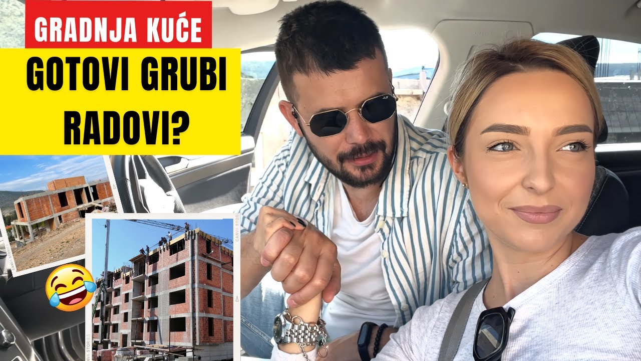 Gradnja kuće - Pt. 5 - Gotovi grubi radovi! |  Napokon završen 8. sprat 😂