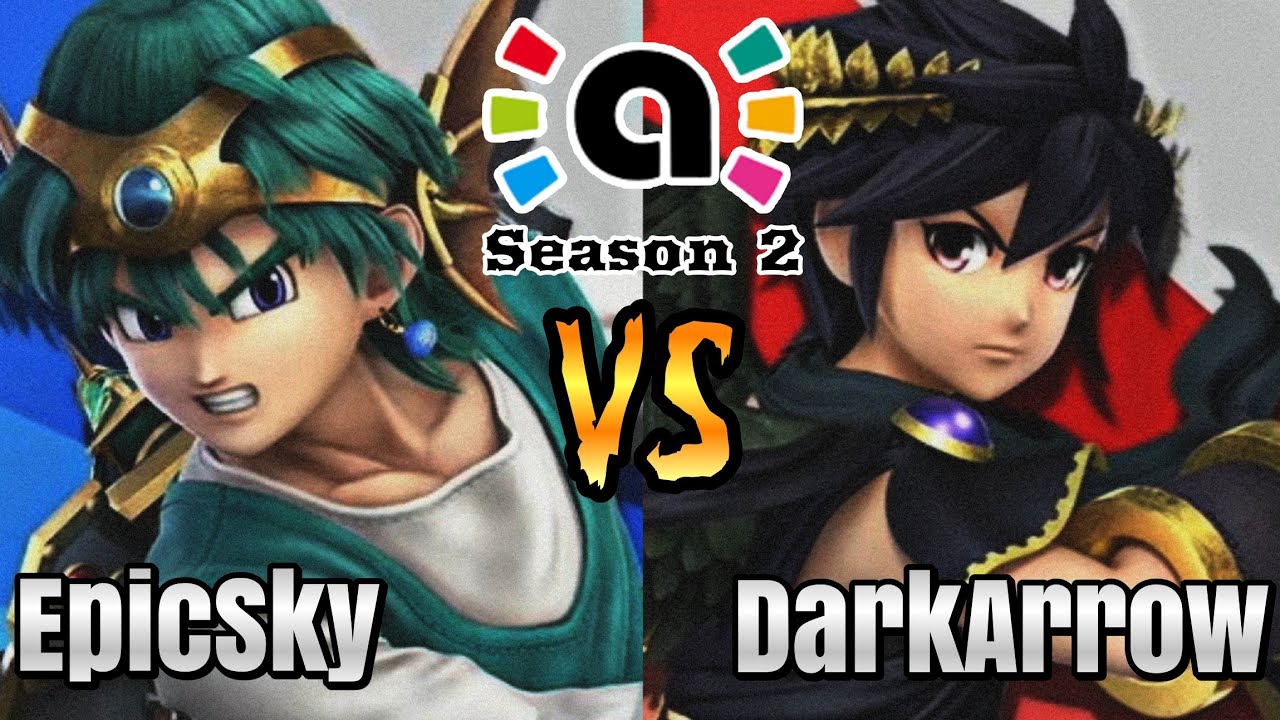 Smash Ultimate Amiibo: EpicSky (Hero) vs DarkArrow (Dark Pit) | AFL - S2