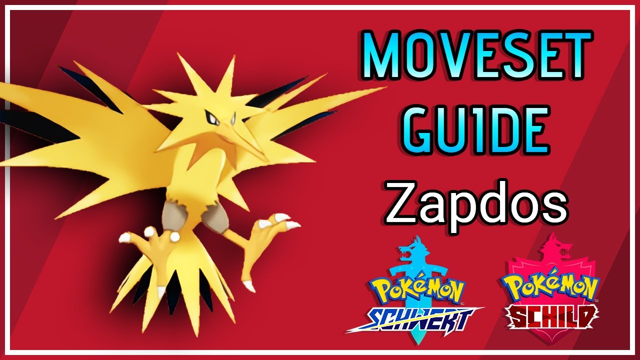 ZAPDOS Competitive Moveset Guide (VGC 2021) 🔴 Pokemon Schwert und Schild - Kronen-Schneelande - DLC