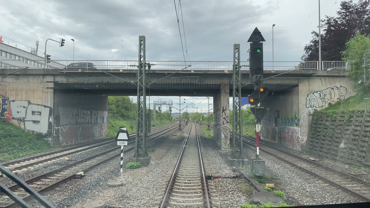 Strecke 15 / RB 13 Von Bad Cannstatt nach Aalen - Teil 01 von 03!