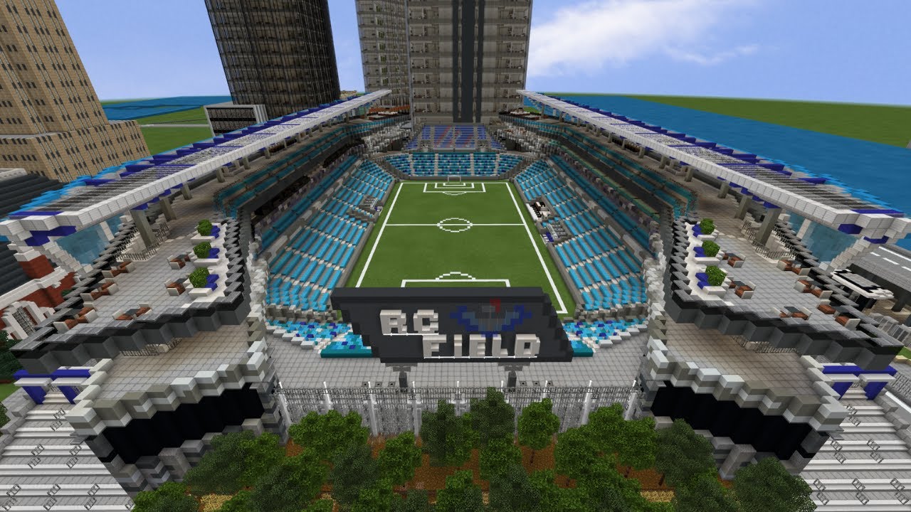 RC Field / Городской стадион Рузвельта (Minecraft)