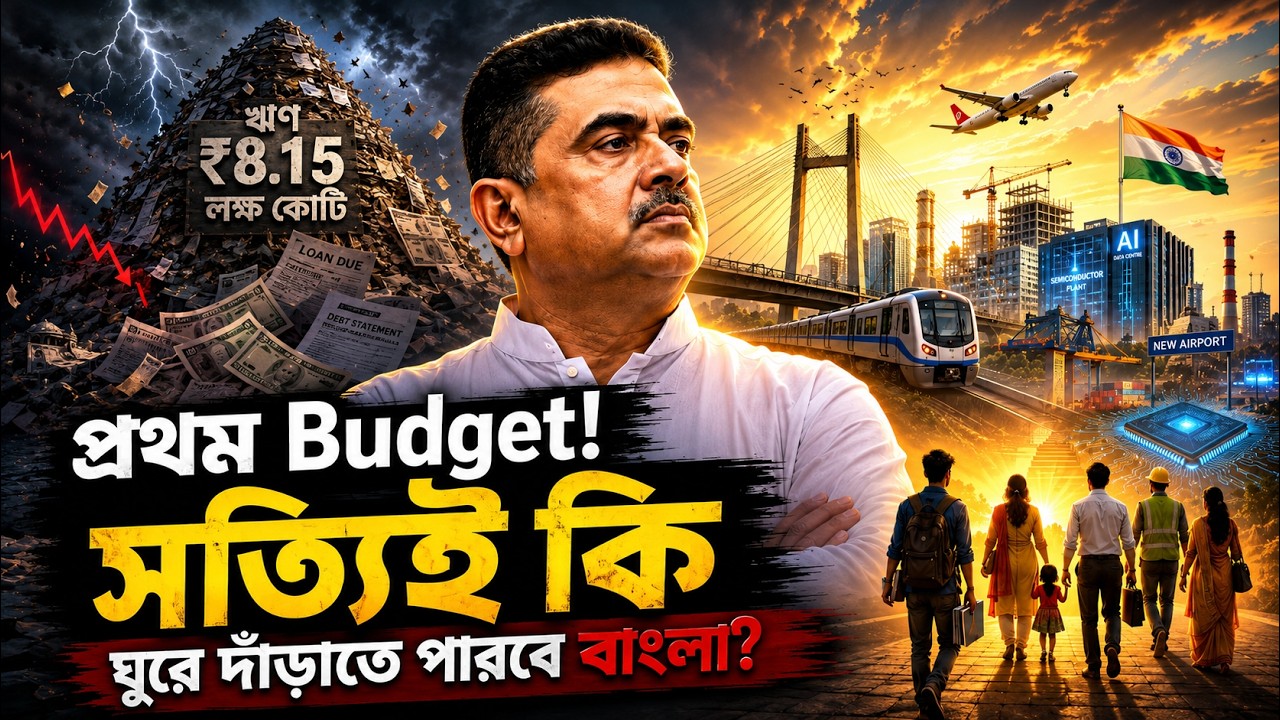 Bengal Budget 2026: Can Suvendu Really Turn Bengal Around? | চাকরি, শিল্প ও ₹8.15 Lakh Crore Debt