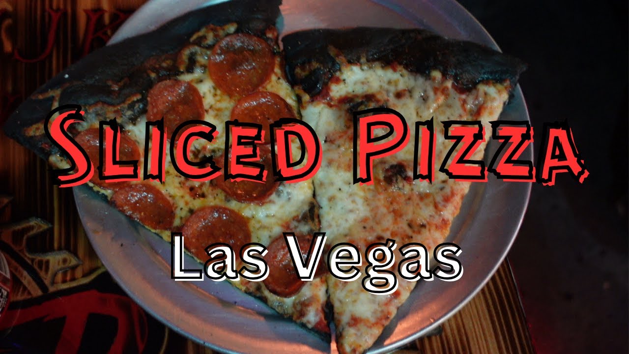 🍕 Sliced Pizza - Las Vegas - Horror Themed Pizzaria Review - Best Buffalo Wings