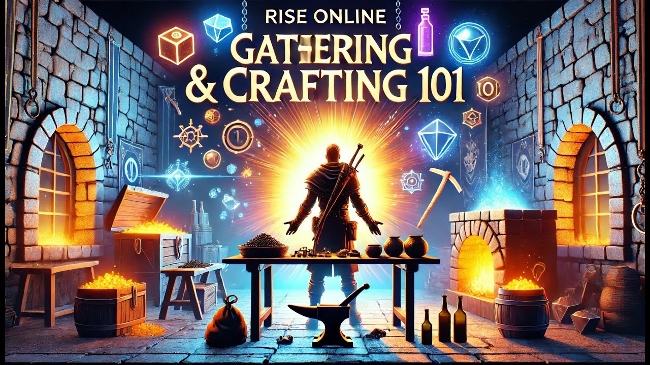 Rise Online Gathering & Rise Online Crafting 101 &ndash; Yeni Başlayanlar İ&ccedil;in En Detaylı Rehber!