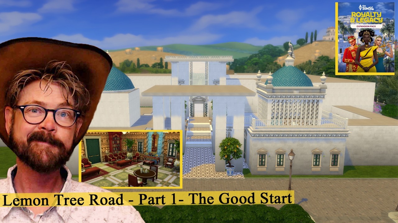The Sims 4: Royalty and Legacy Bellacorde - Lemon Tree Road Palace