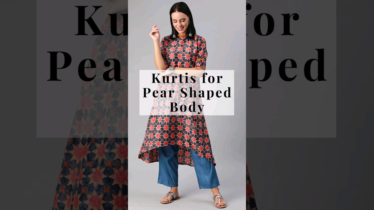 Kurtis for Pear Body Shape ❣️ Ethnic Wear | Indian Outfits 💖 #fashion #shorts #viral #youtubeshorts