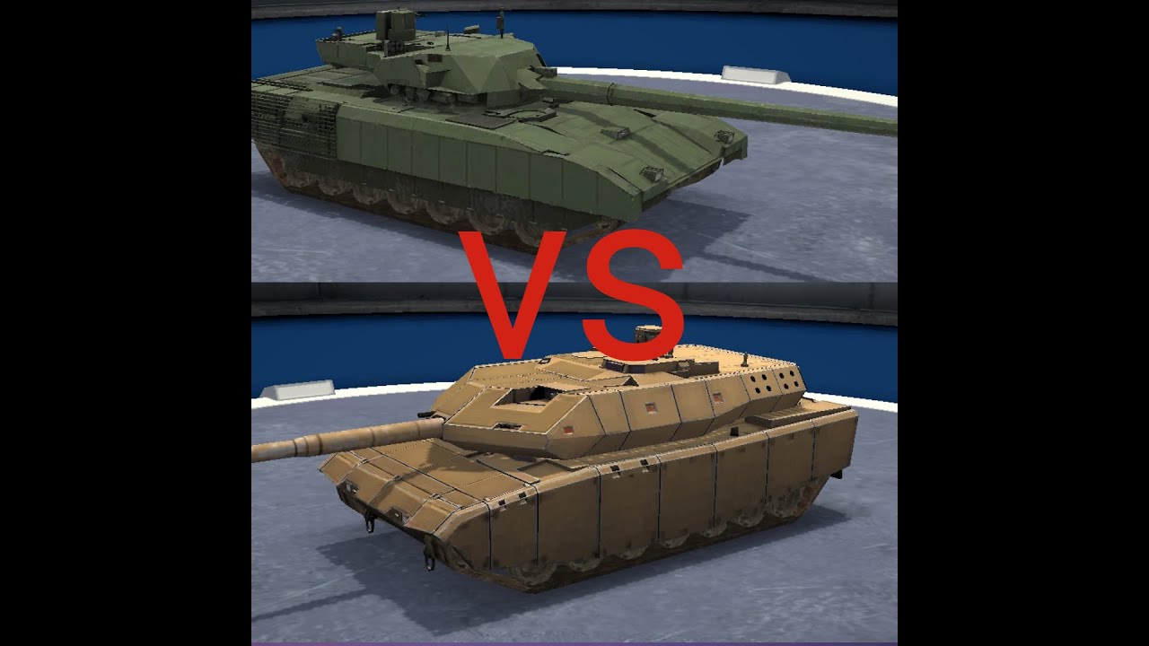 Tank Firing: Chiến thắng đối thủ mạnh hơn 3 cấp độ#youtube # Tank Armata T-14 vs Tank Leopard 2AX