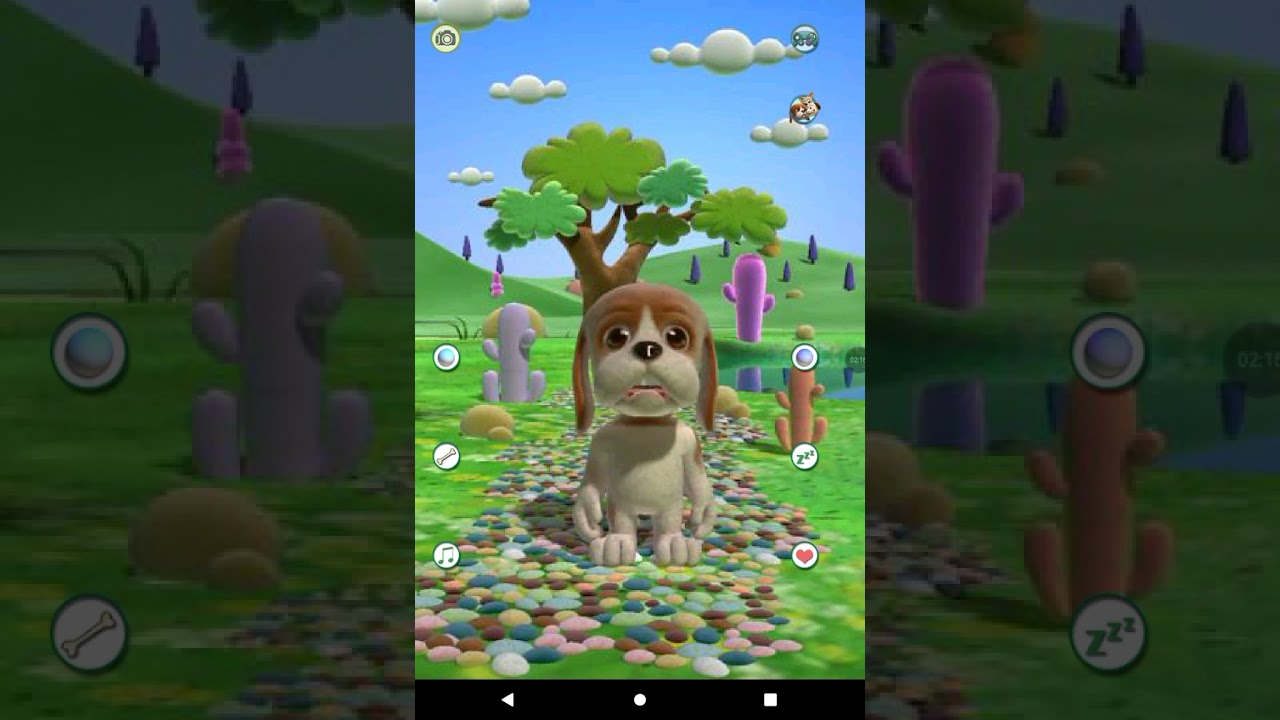 Talking Basset - (Android Game) - (Version 1.10) - (Video) - (Running on My U24 Air Tab) 