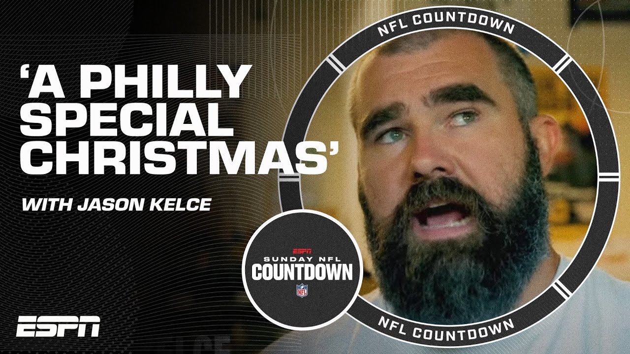 'A Philly Special Christmas'🎄Behind the scenes of a Jason Kelce original | NFL Countdown