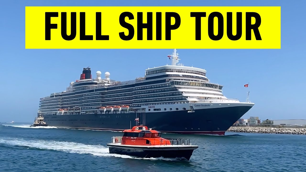 Queen Elizabeth Full Tour - First Look  at REFURBISHED Cunard QE!