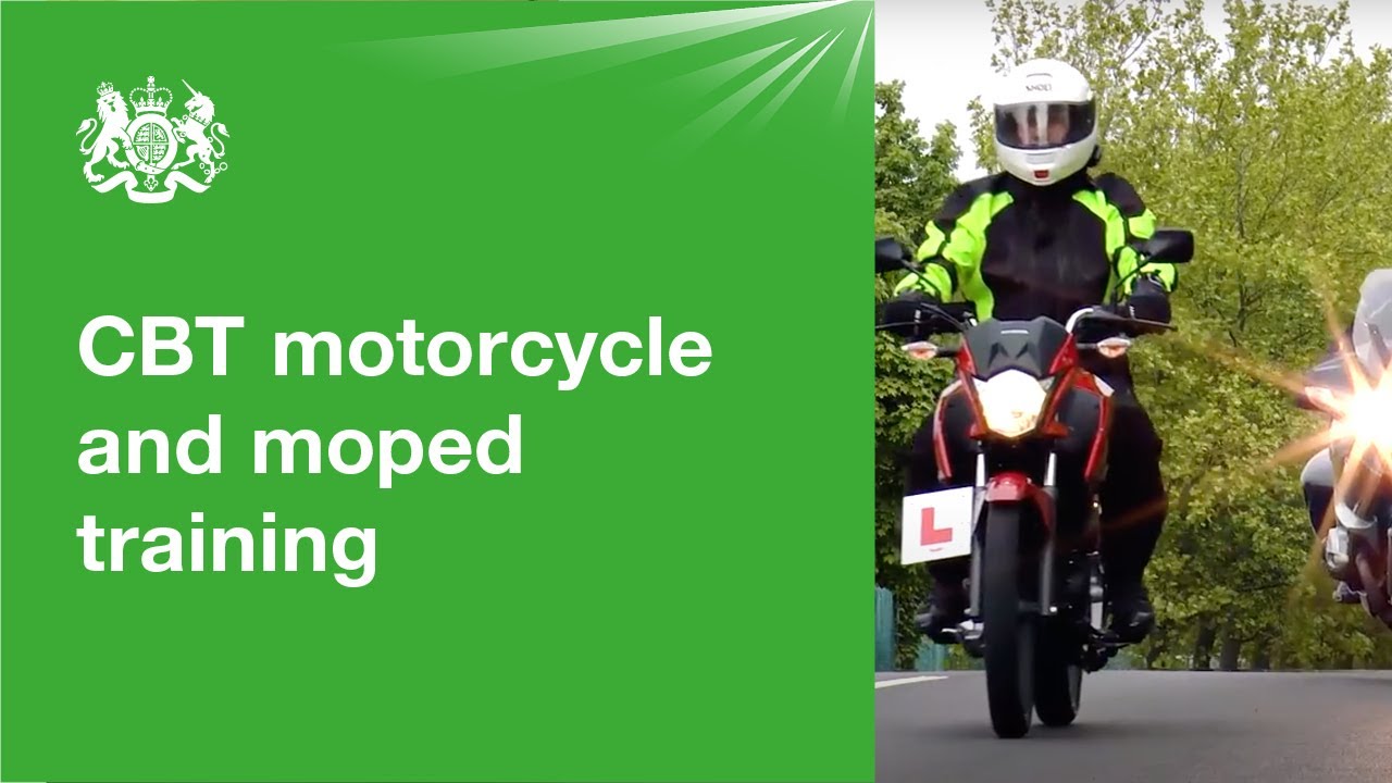 CBT moped/motorcycle training 2025: official DVSA guide