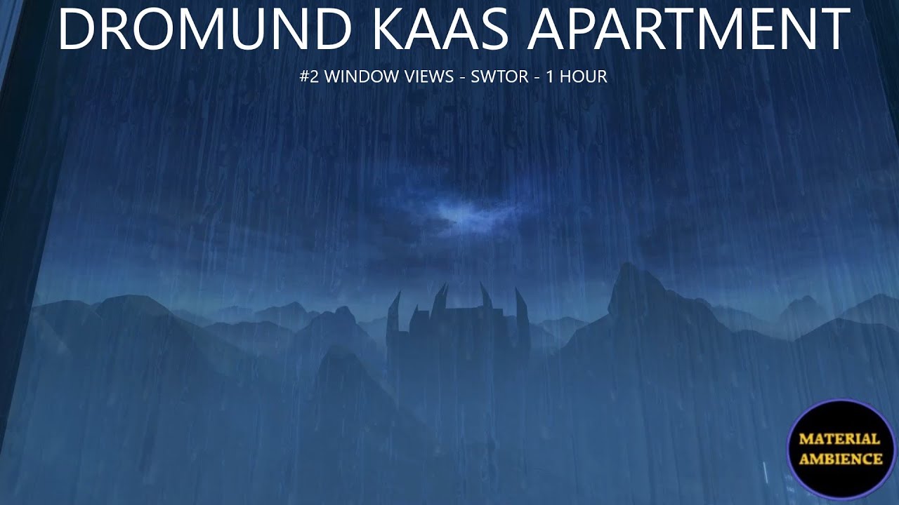 Star Wars Ambience - Dromund Kaas Apartment #2 Window Views (1 Hour) (SWTOR)
