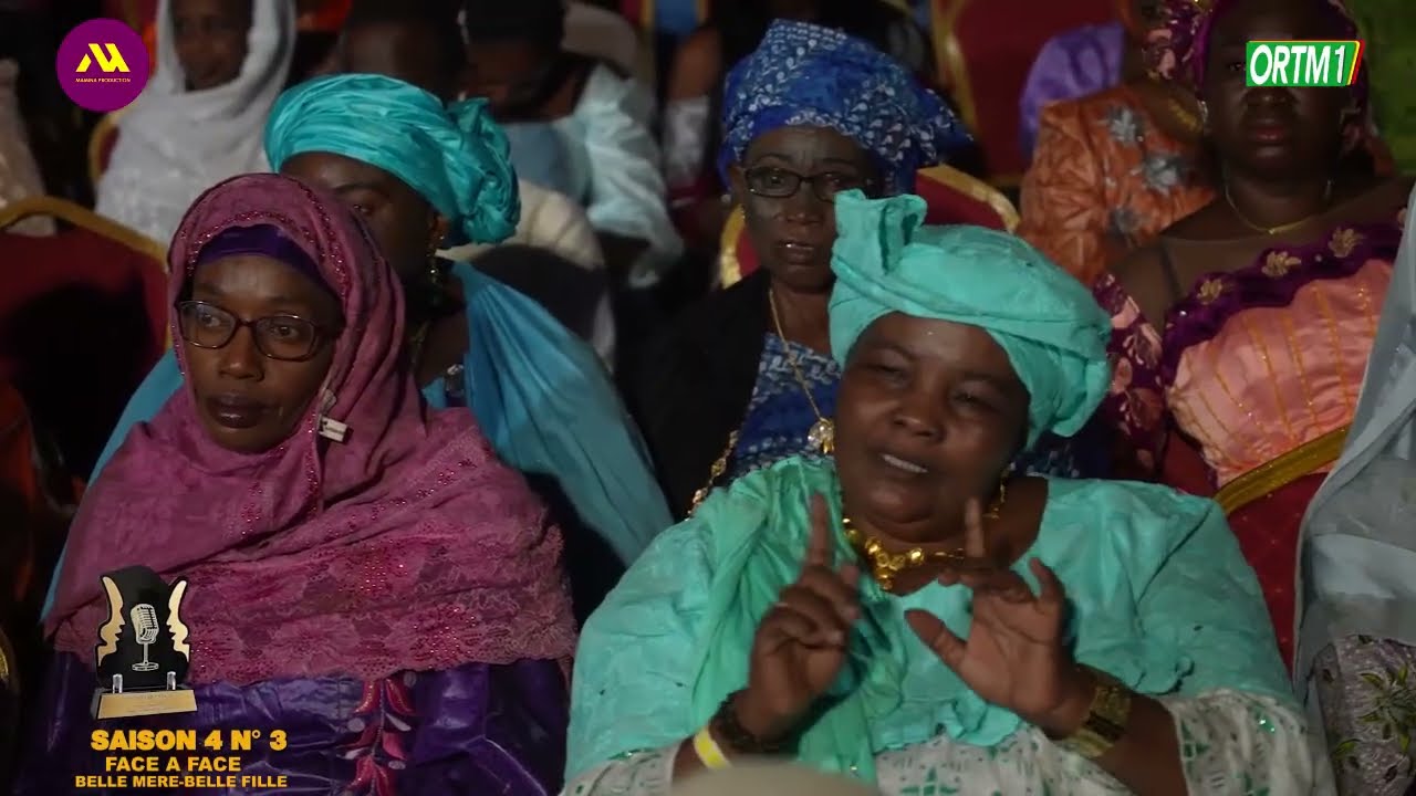 Face a Face Belle Mere et Belle fille /Kandia et adja  prestation Adja dans Djatta Foli