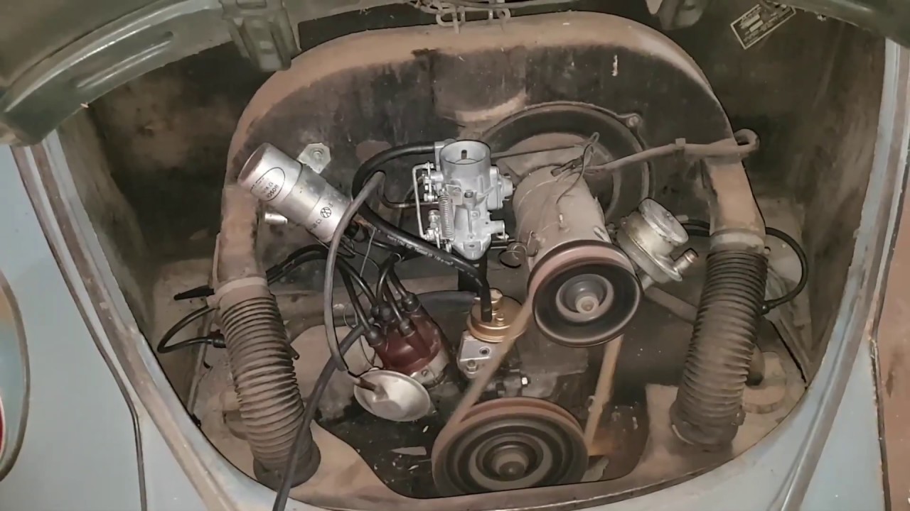A ressurreição do fusca 1968 do Paulo - A surpresa