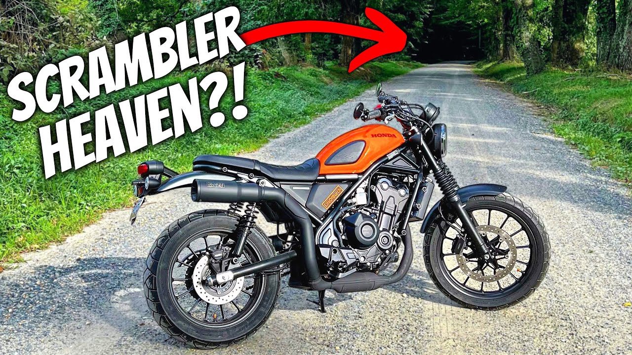 I Took My Honda SCL500 To An Island FULL Of Gravel Roads!