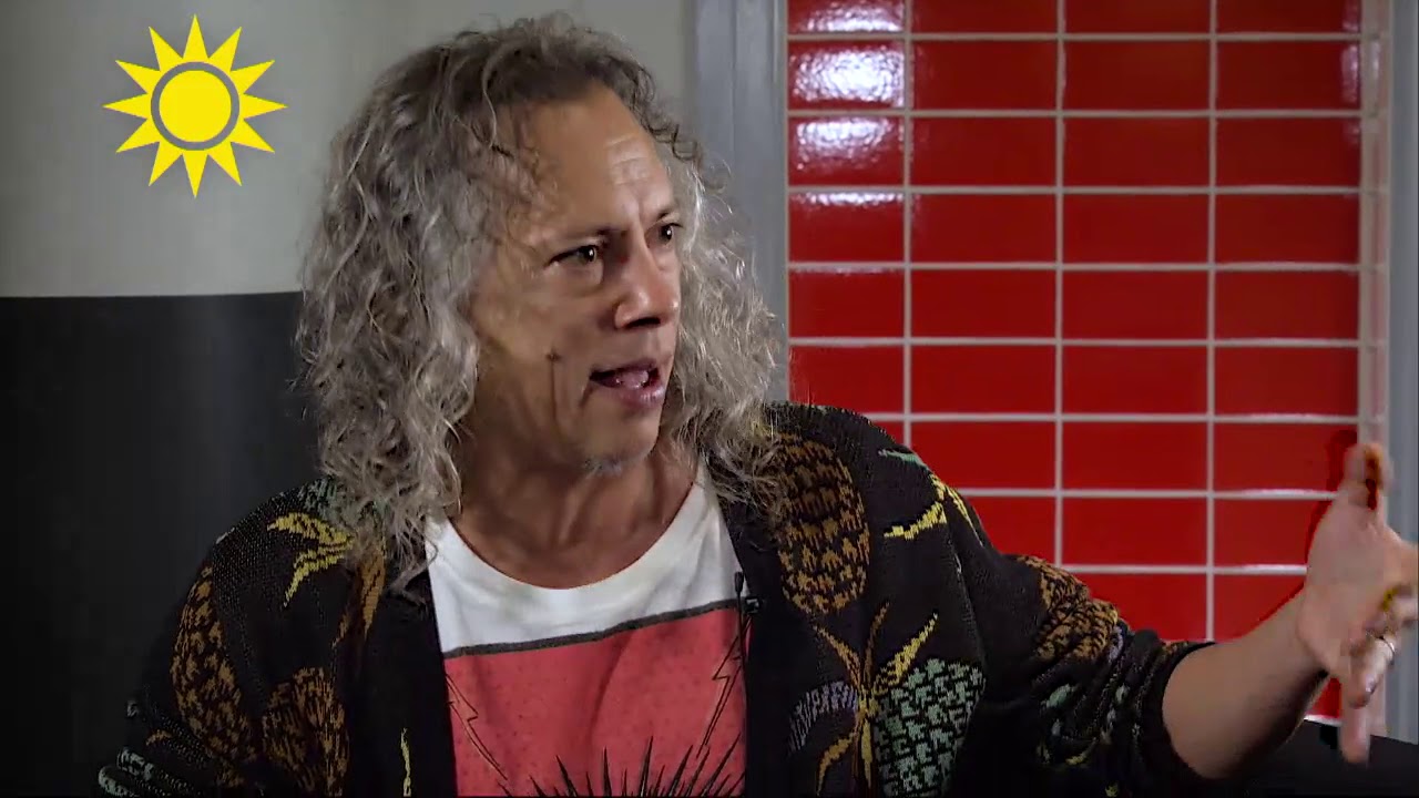 Metallica: Svenska musiker är fantastiska - Nyhetsmorgon (TV4)
