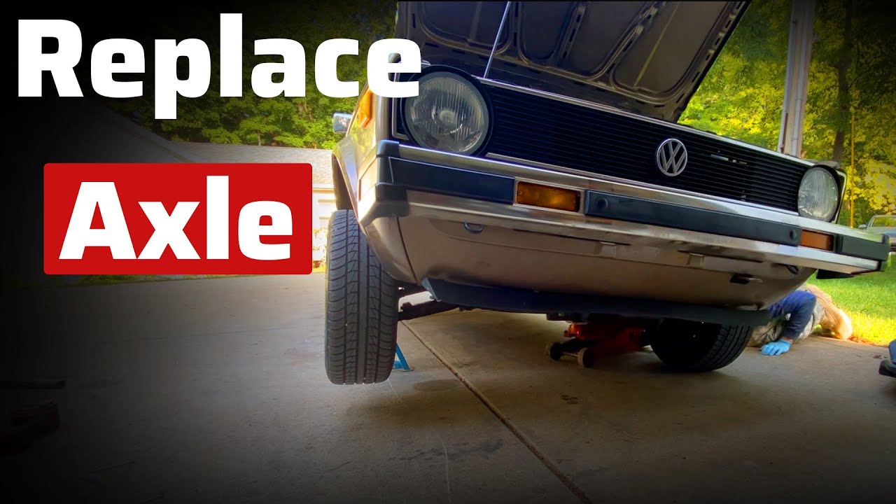 How-to: VW Mk1/Mk2 Drive Shaft Replacement