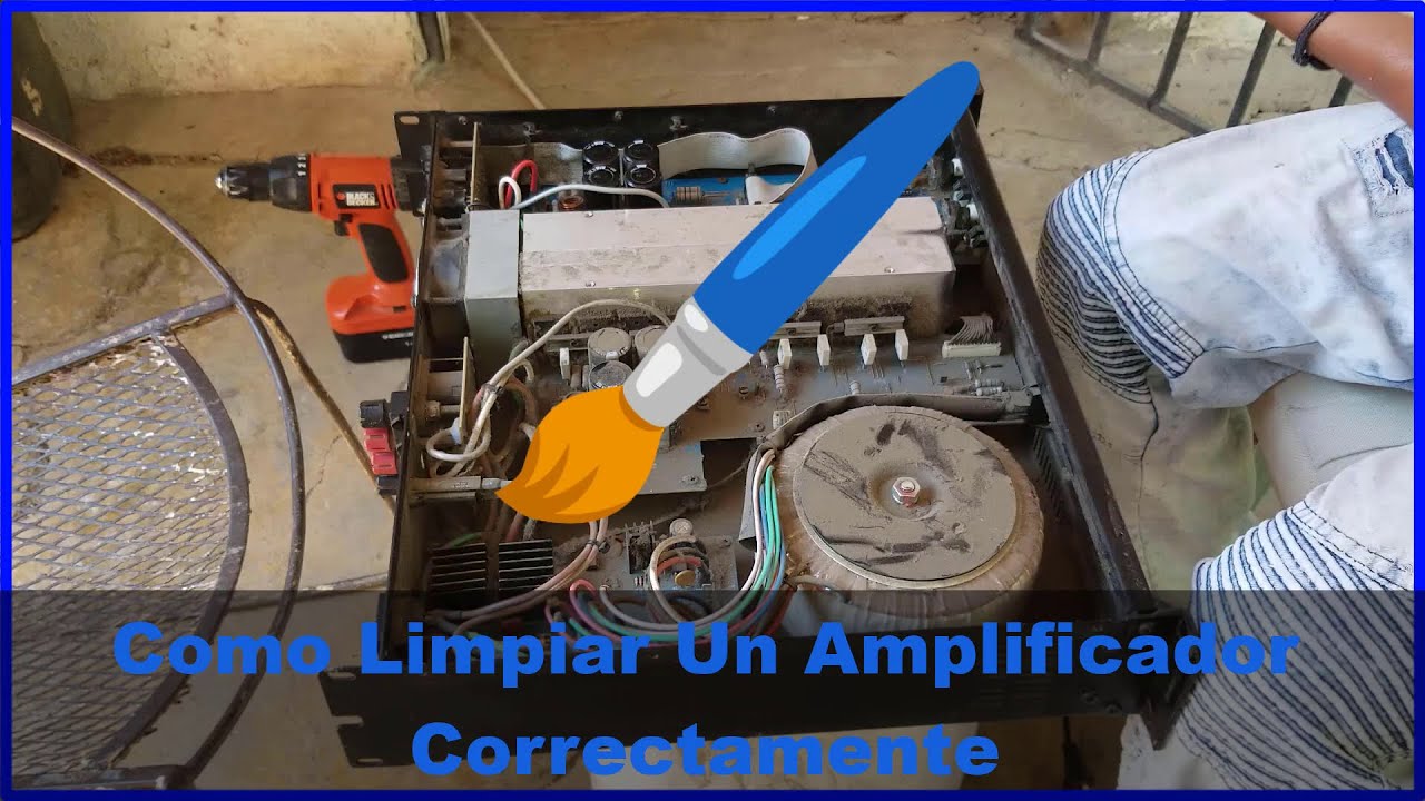 ✅Como Limpiar 🧹tu amplificador Correctamente🔊